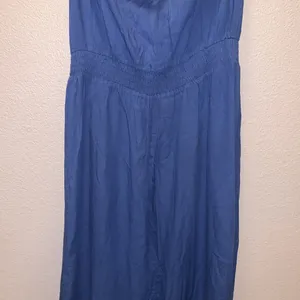 NWT O’Neill Malia XL blue strappy lightweight jumpsuit thumbnail 3