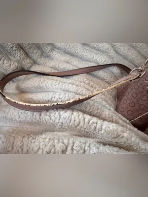 Guess Pink Monogram Mini Satchel Crossbody Purse thumbnail 8