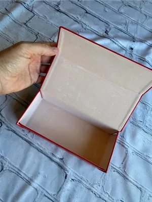 Fendi Red Sunglasses Box Unisex Storage Designer thumbnail 3