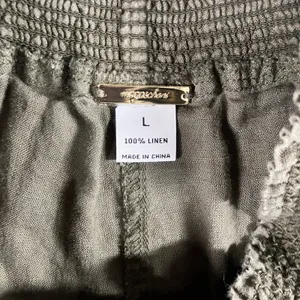 Magaschoni Wide Leg Linen Pants Women Large Pull On Elastic Waist‎ Boho Travel thumbnail 9