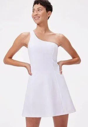 Outdoor Voices One Shoulder Tennis Dress thumbnail 1