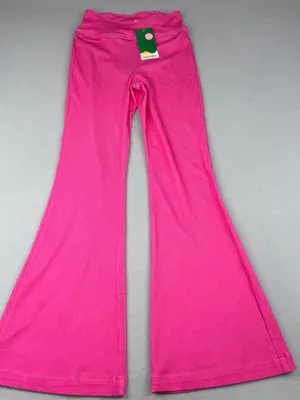 Halara Crossover High Rise Super Flare Leggings Hot Pink XS Petite NWT thumbnail 1