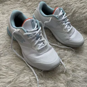 Lotto White and Blue Women's Miracle 400 Sneakers Size 8 thumbnail 2