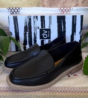 NEW DV Dolce Vita Crashback Faux Leather Black Loafer Low Heel Shoes, Size 6.5 thumbnail 1