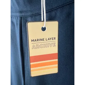 Marine Layer Archive Jordan Ponte Pants in Navy Red White 60s 70s Apres Ski thumbnail 4