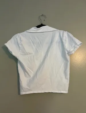 Hollister Crop Top White thumbnail 3
