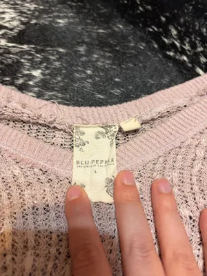 Blu Pepper Sweater Knit thumbnail 2
