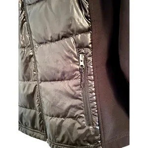 Free Country Black Puffer Hooded Sport Jacket size Small thumbnail 3