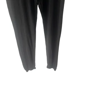 Victoria's Secret Women's Size XS Black Thermal Black Gold Loungewear Leggings‎ thumbnail 3