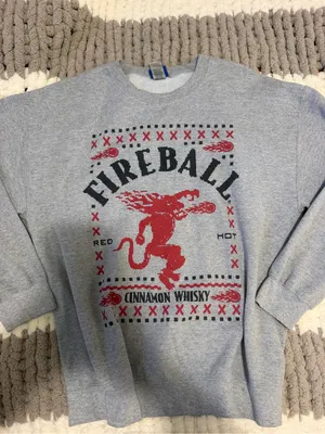 Women’s Fireball Crewneck size large Gray thumbnail 1