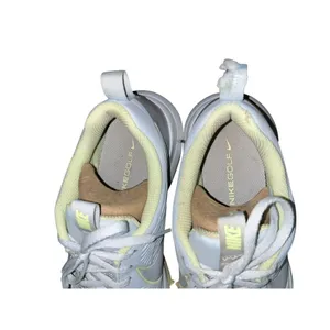 Nike Golf Shoes Womens 9.5 White Gray Lime AA1846-001 Spikeless Lace-Up thumbnail 5