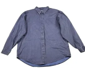 Panhandle Slim Vintage USA Western Denim Shirt Long Sleeve Size Medium Cotton‎ thumbnail 1