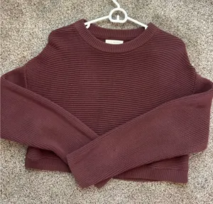 Brown PacSun Sweater Cropped LA Hearts thumbnail 1