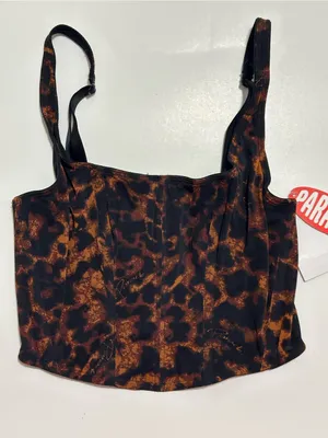 Parade Leopard Print Corset Top thumbnail 1