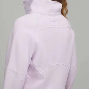 Lululemon Scuba Oversized Funnel Neck Half-Zip Lavender Dew thumbnail 2