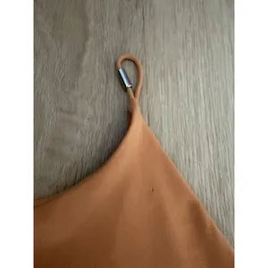 Francisco Costa For Calvin Klein Strappy Camel Maxi Dress Sz. 0 thumbnail 3