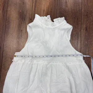 Tuckernuck Pomander Place White Gauze Cotton Morgan Swing Dress L Fairy Garden thumbnail 9