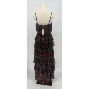 Hutch Rosey Floral Tiered Gown Navy Multi‎ Size 4 NWT thumbnail 8