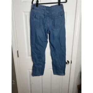 BANANA REPUBLIC High Rise Barrel Leg Jeans Size 28/6 thumbnail 2