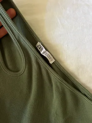 ZARA One-Shoulder Tank Top thumbnail 3