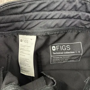 Figs Zamora‎ Jogger Women S Black High Waisted Technical Scrub Pants W22SW2012 thumbnail 3