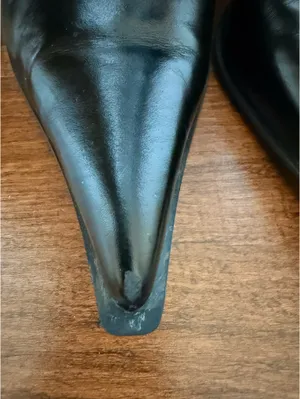 Jeffrey Campbell Reckon black leather boots thumbnail 7