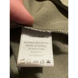 BEFORE YOU Short Sleeve V-Neck Collared Blouse‎ Olive Green NWT Lagenlook Medium thumbnail 6