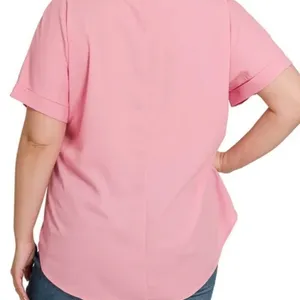 Zenana xl Women's Pink Top nwt thumbnail 2