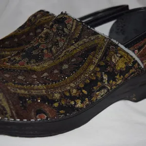 Danskin Clogs, Paisley, Size 39 thumbnail 8