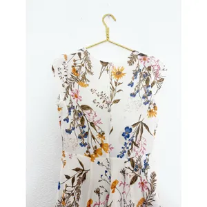 Reformation Deven Floral Print Ruffle Sleeve Mini Dress Feminine Coquette Chic thumbnail 13