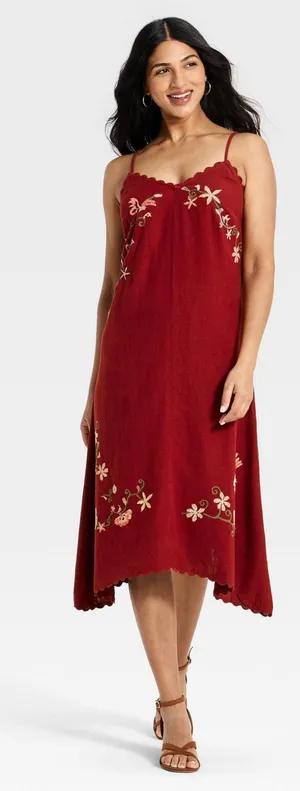 Universal Threads Embroided dress thumbnail 1