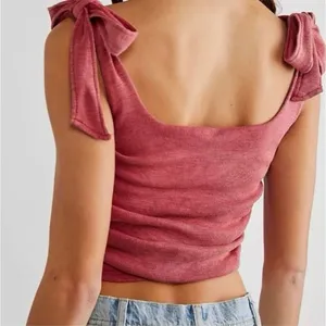 ✨Free People Boulevard Tank Mauve Sz Small Top✨ thumbnail 3