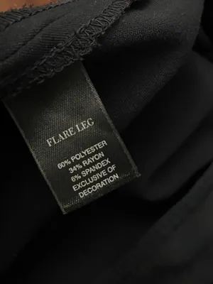 White House | Black Market Black High-Rise Button Detail Pants SZ 6 Legacy thumbnail 9