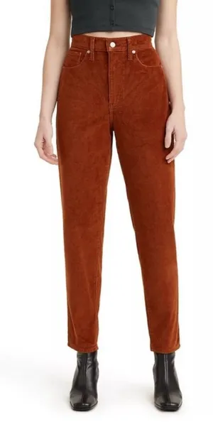 Levi’s High-Waisted Corduroy Mom Jeans thumbnail 1