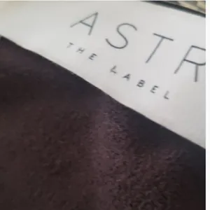 Astr the Label faux suede belted brown moto vest vegan thumbnail 6