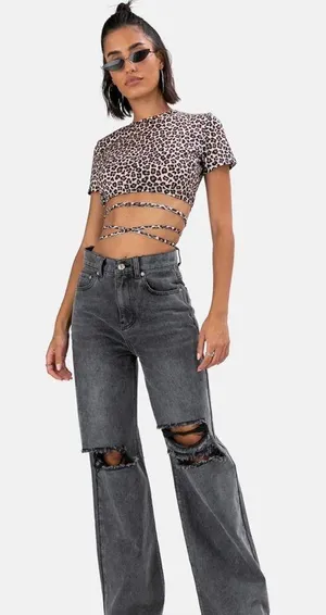 Adika NWOT Dominic Open Back Top thumbnail 3