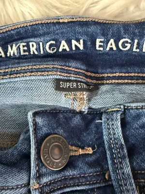 American Eagle Kick Boot Super Stretch Jeans Women’s 4 Short Dark Wash Bootcut thumbnail 3