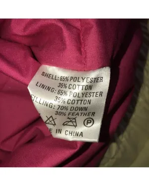 SWAN Vintage Genuine Feather Down Fill Ski Puffer Coat Hooded XL women’s thumbnail 13