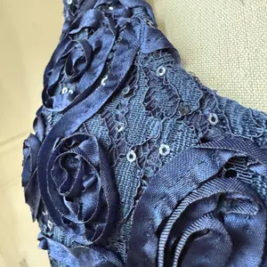 Cachet Dark Blue 2pc Formal Jacket Tank Soutache Sequin Rhinestone Clip 6 thumbnail 13