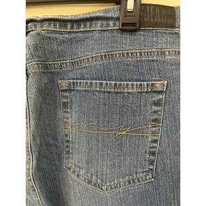 New York & Co Bootcut Denim Jeans Women’s 18 Tall Blue Rinsed Vintage thumbnail 6