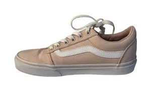 Vans Sneakers Womens Size 8.5 Pink Low Top Platform Lace Up Fabric UK 6 EUR 39 thumbnail 1