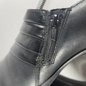 Clarks Collection Black Leather Zip Ankle Booties – Women’s Size 8 M thumbnail 7
