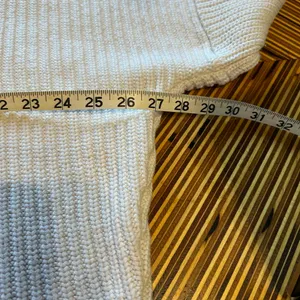 Abercrombie & Fitch Y2K Bone Chunky Ribbed Turtleneck Sweater thumbnail 6