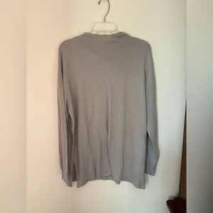 Abercrombie & Fitch Soft A&F Cozy Turtleneck Sweater Large Gray thumbnail 9