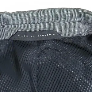 Mens Hugo Boss Gray Two Button Sport Coat Blazer Made In Slovenia thumbnail 6