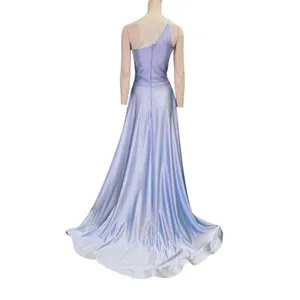 Jessica Angel One Shoulder A-Line Sleeveless Gown Style 770 Sky Blue Size Small thumbnail 2