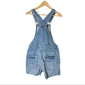 American Eagle Denim Overall Shorts size XXS thumbnail 2