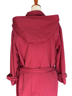 vintage Misty Harbor hooded all-weather trench coat thumbnail 11