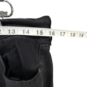 Levis 505 Straight Leg Jeans Womens 10 Long Black‎ Mid Stretch Classic Timeless thumbnail 5