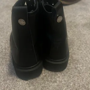 Steve Madden Black Combat Moto Boots thumbnail 2